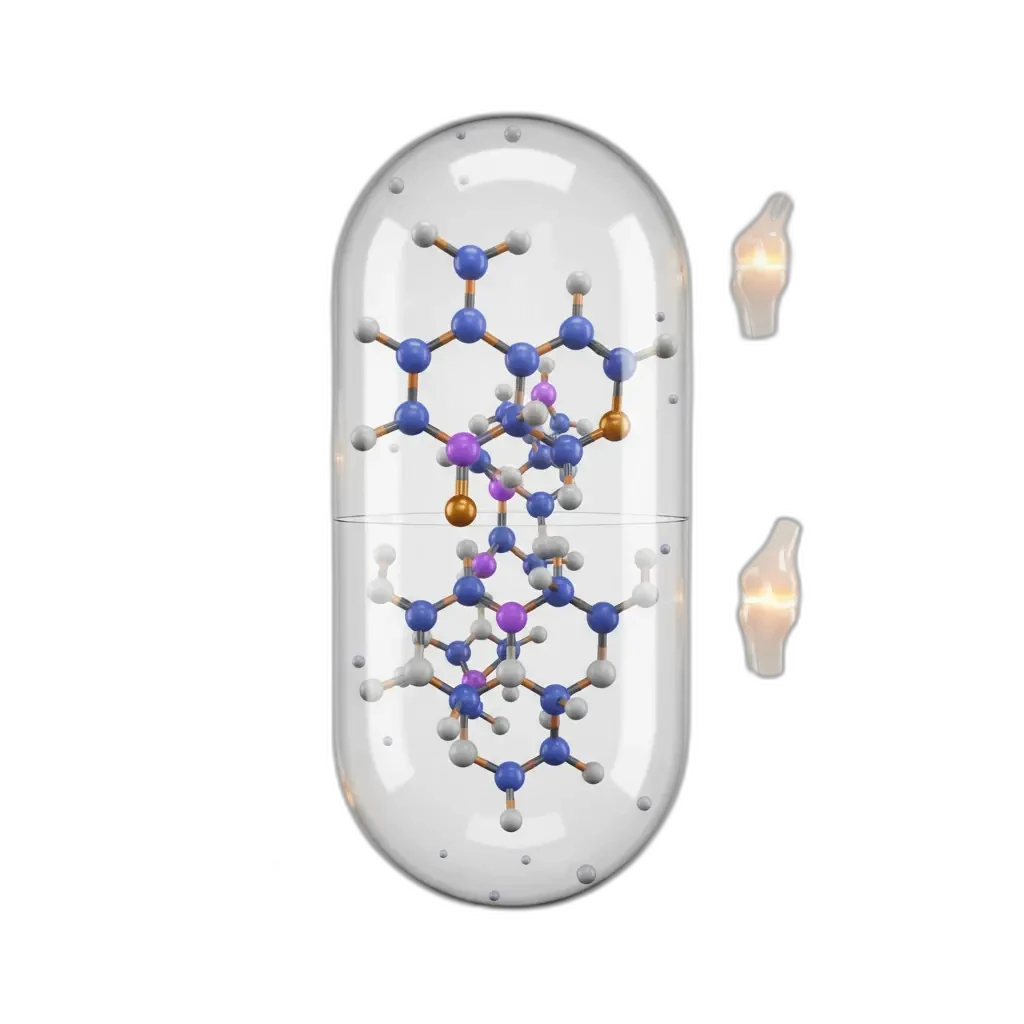 Chondroitin — trägt zur Erhaltung der Gelenkstruktur bei.